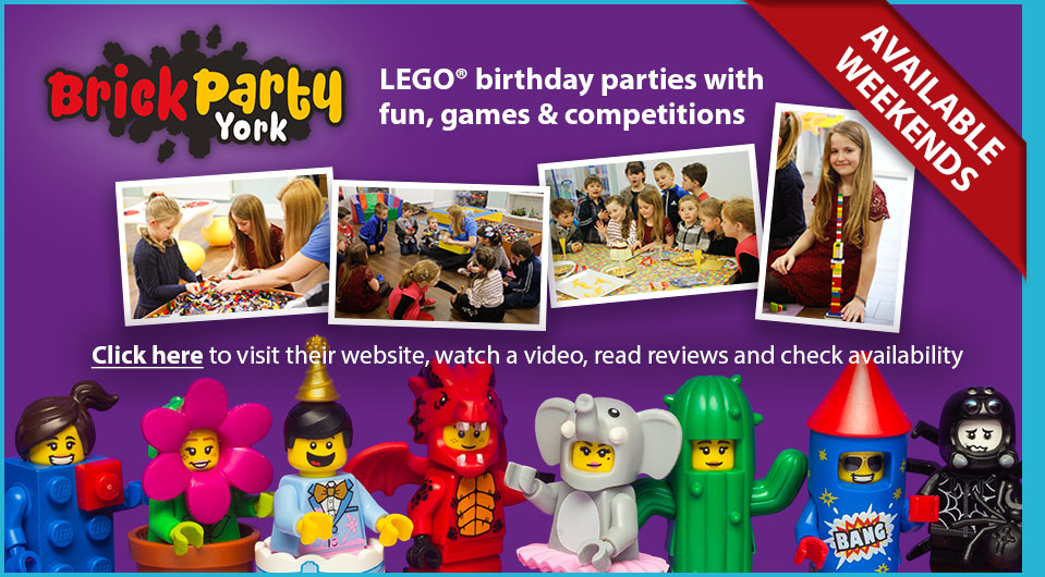 LEGO birthday parties in York